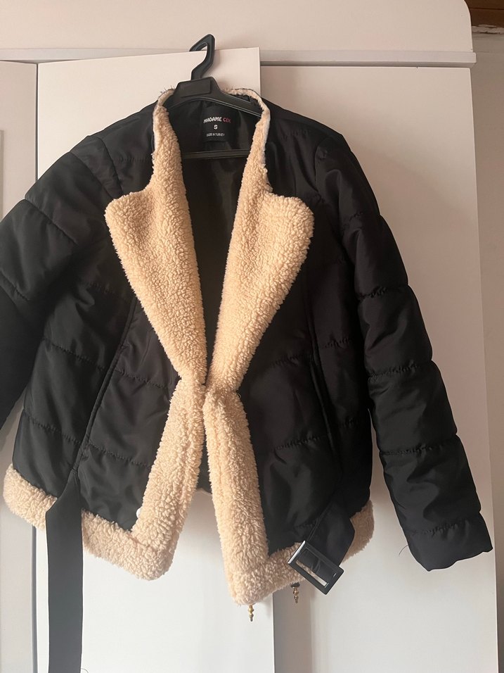 Kahverengi Kürklü Kadın Kışlık Mont - Görsel 2