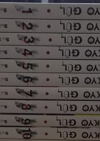 Tokyo Ghoul Manga Seti 10 Kitap