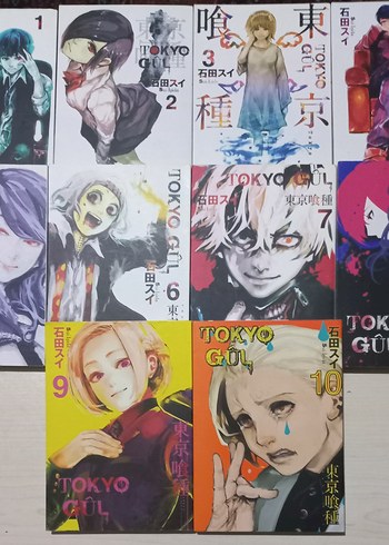 Tokyo Ghoul Manga Seti 10 Kitap