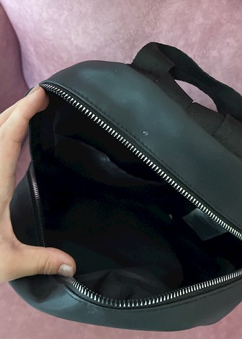 Beden Siyah Minimalist Kadın Sırt Çantası