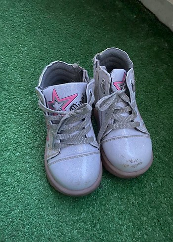 Renkli Baskılı Minnie Kız kışlık Ayakkabı 24 numara - Görsel 2