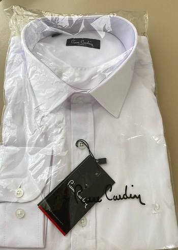 Pierre Cardin Erkek Beyaz Uzun Kollu Gömlek