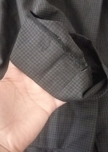 52 Beden Gri Erkek Takım Elbise, Regular Fit, Düğmeli