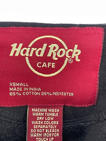 xs Beden siyah Renk Hard Rock Sweatshirt %70 İndirimli.