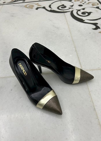 Derimod DERIMOD Kadın Altın Rengi Stiletto