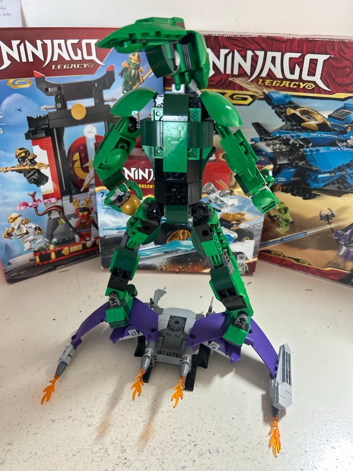 Lego Marvel green goblin - Görsel 2