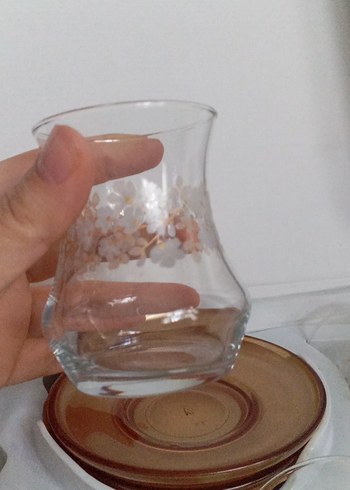 LAV 12 Parça Çiçek Desenli Çay Seti - Görsel 4