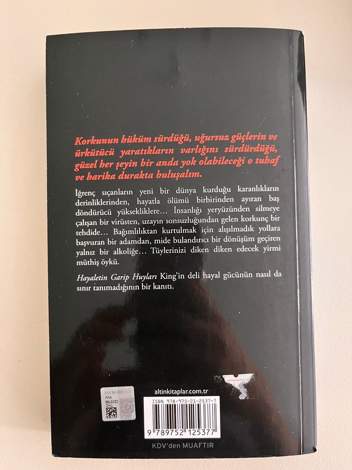 Stephen King - Hayaletin Garip Huylari - Görsel 2