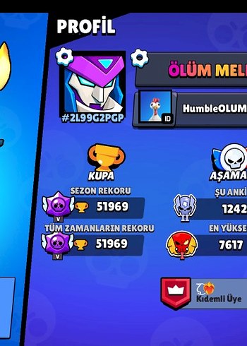 Brawl Stars - 321 elmas ve ay şöhretli satılık hesap - Görsel 2