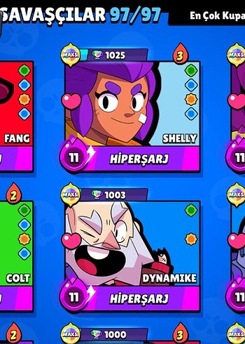 Brawl Stars - 321 elmas ve ay şöhretli satılık hesap - Görsel 4