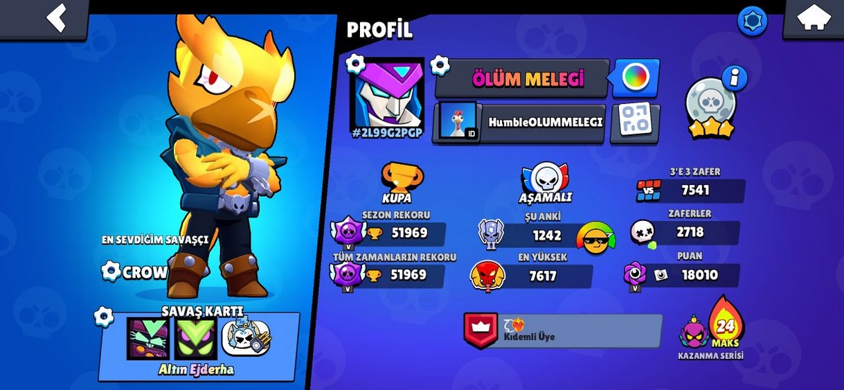 Brawl Stars - 321 elmas ve ay şöhretli satılık hesap - Görsel 2