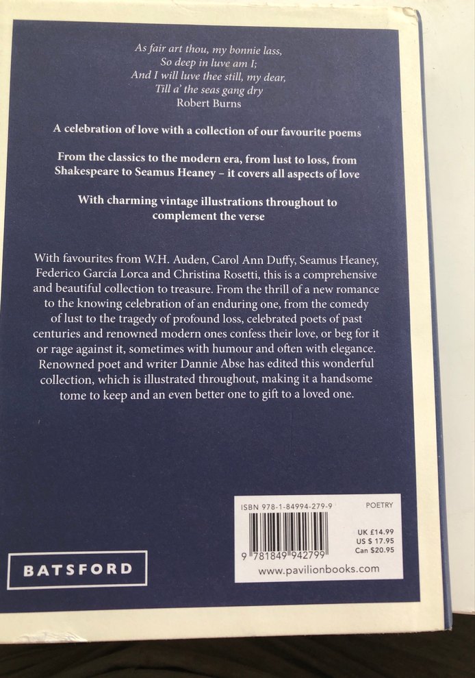 Favourite Aşk Şiirleri - Dannie Abse Editörlüğünde - Görsel 2