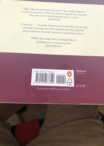 Useless Magic - Florence Welch Şiir Kitabı - Görsel 2