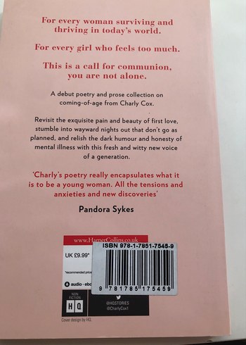 She Must Be Mad - Charly Cox İmzalı Şiir Kitabı - Görsel 2