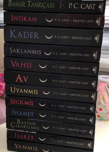 P.C. Cast & Kristin Cast Kitap Seti