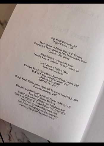 Harry Potter ve Felsefe Taşı - J.K. Rowling - Görsel 2