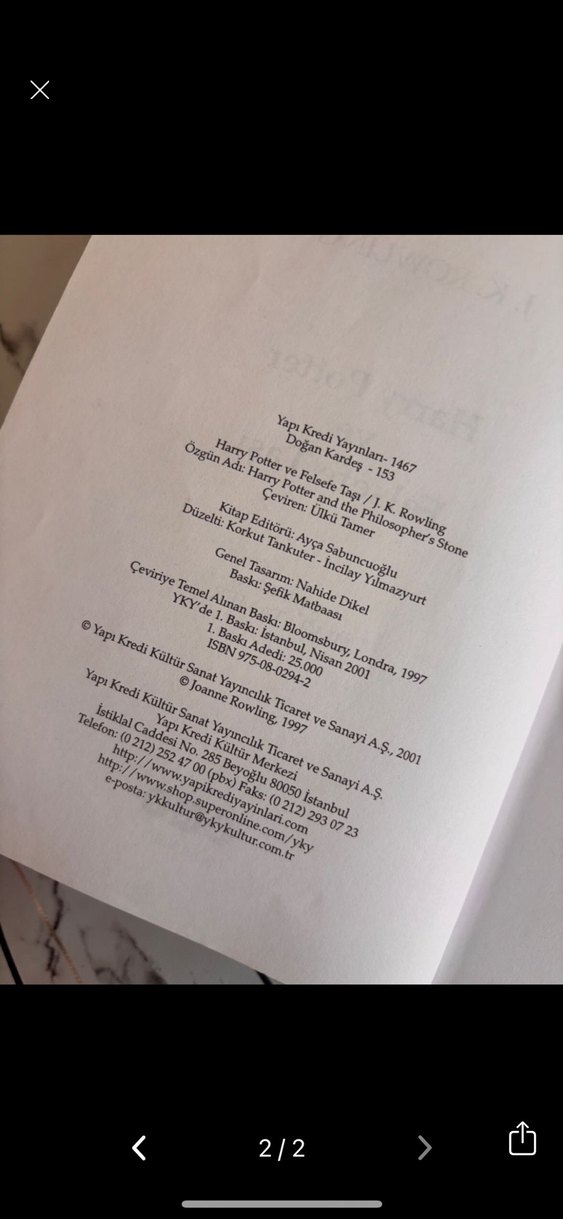 Harry Potter ve Felsefe Taşı - J.K. Rowling - Görsel 2
