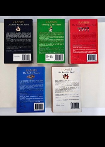 Christian Jacq Ramses ingilizce 5 Kitap - Görsel 2