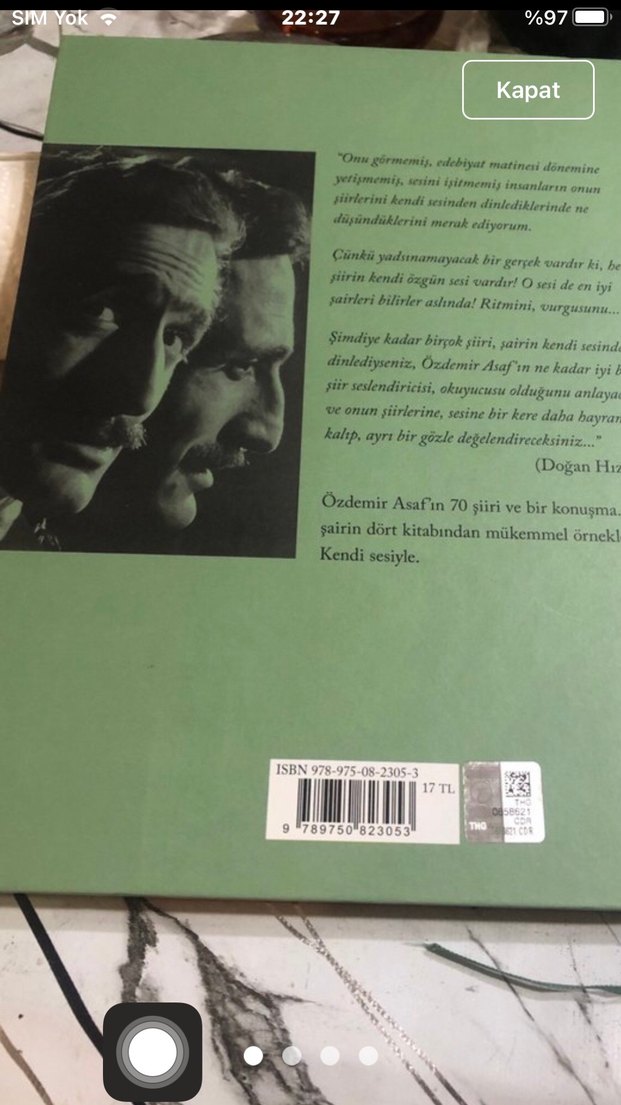 Özdemir Asaf - Sen Bana Bakma Kitabı - Görsel 3