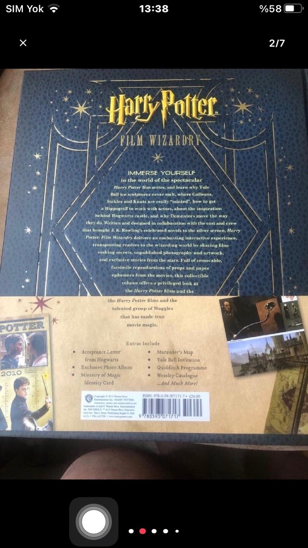 Harry Potter Film Sihirbazlığı Kitabı - Görsel 4