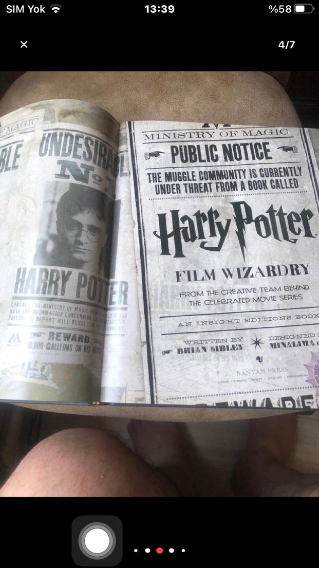 Harry Potter Film Sihirbazlığı Kitabı - Görsel 3