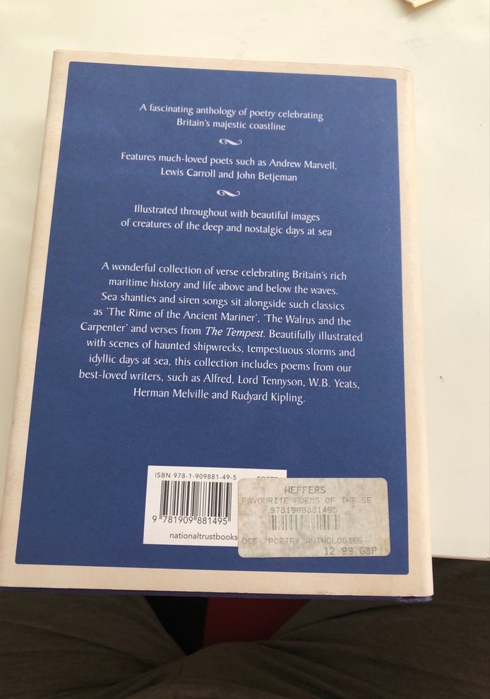 Favourite Poems of the Sea - Howard Watson - Görsel 2