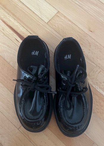 Siyah Rugan Bağcıklı Erkek Çocuk Özel Ayakkabı - Görsel 4