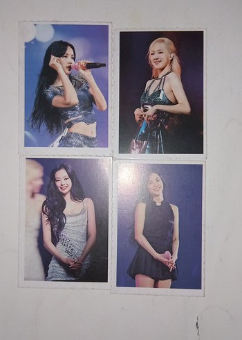 Blackpink fotokart seti