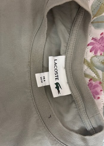 Gri Kısa Kollu Kadın Tişört - Görsel 2