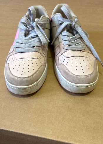 Mor Platform Topuklu Kadın Spor Ayakkabı - Görsel 3