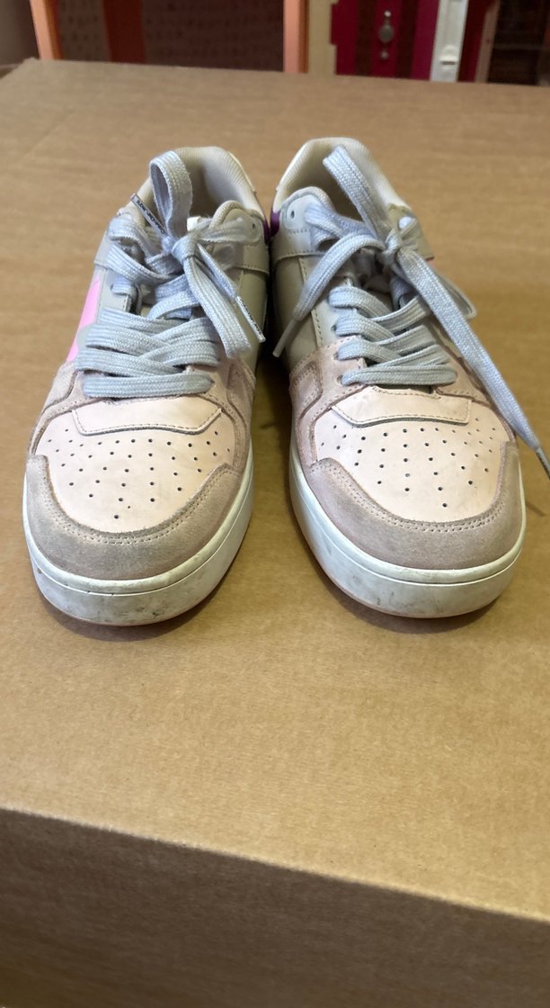 Mor Platform Topuklu Kadın Spor Ayakkabı - Görsel 3