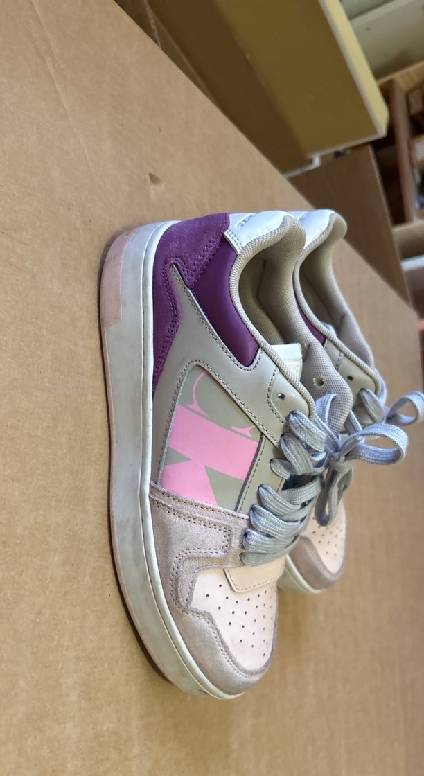 Mor Platform Topuklu Kadın Spor Ayakkabı - Görsel 2