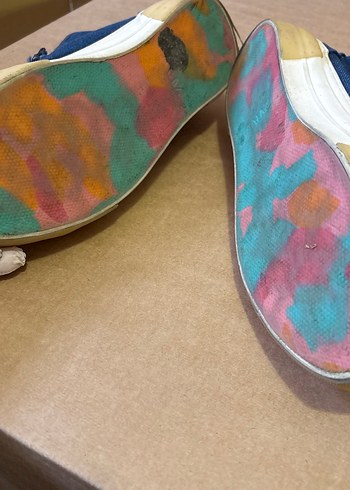 Mavi Kot Yüksek Top Sneaker Kadın - Görsel 5