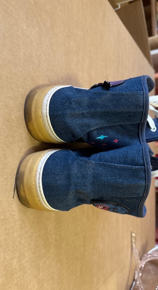 Mavi Kot Yüksek Top Sneaker Kadın - Görsel 2