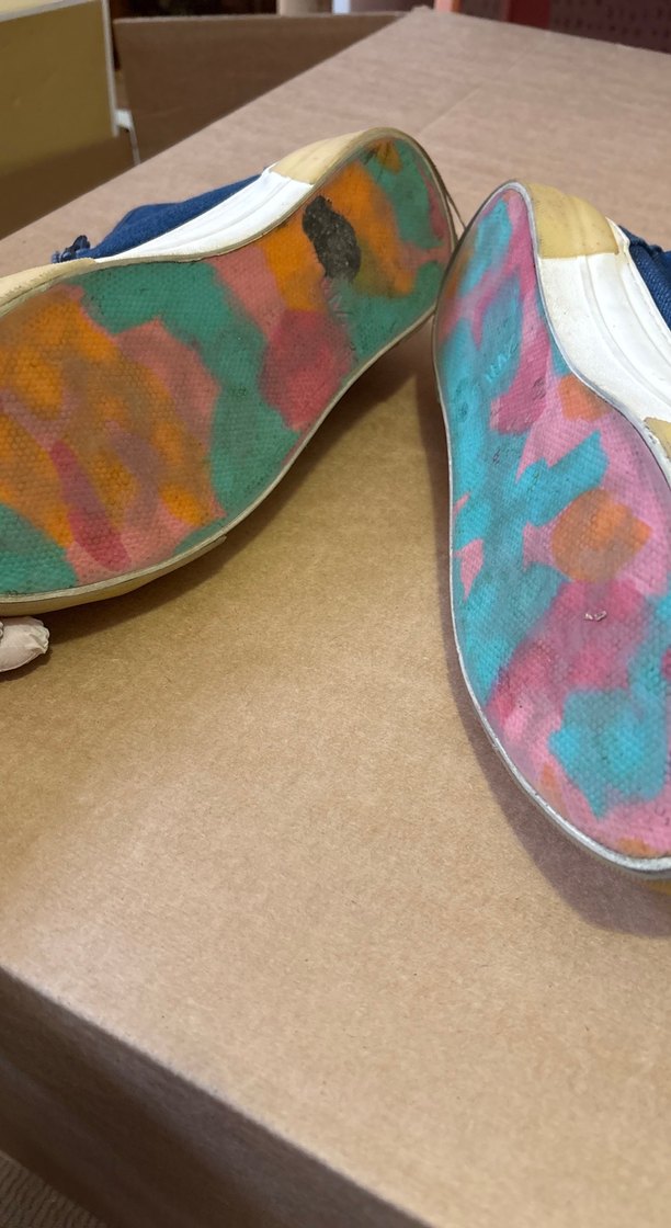 Mavi Kot Yüksek Top Sneaker Kadın - Görsel 5