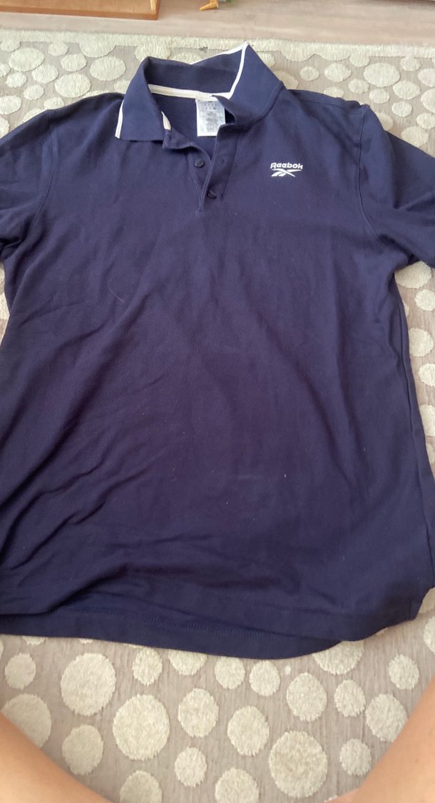 Erkek Lacivert Kısa Kollu Polo Tişört - Görsel 2