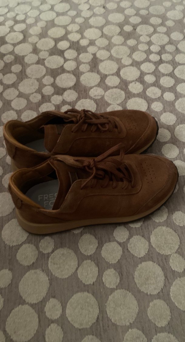 Kahverengi Süet Erkek Spor Ayakkabı - Görsel 4