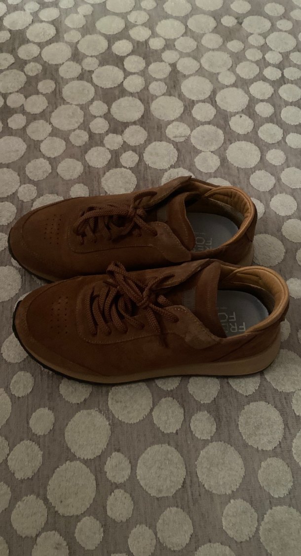 Kahverengi Süet Erkek Spor Ayakkabı - Görsel 2