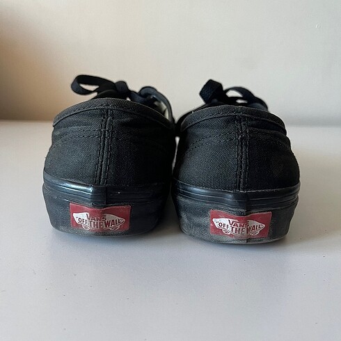 36,5 Beden siyah Renk Orijinal Vans Unisex Ayakkabi