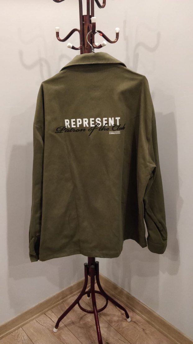 Erkek Khaki Düğmeli Streetwear Ceket - Görsel 4