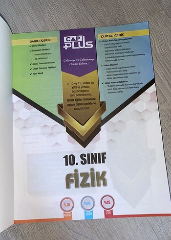 Beden Renk 10. Sınıf Fizik Soru Bankası - CAP PLUS