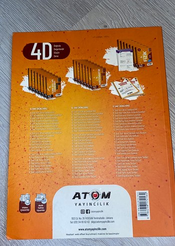 9. Sınıf Fizik Soru Bankası - Atom Yayıncılık