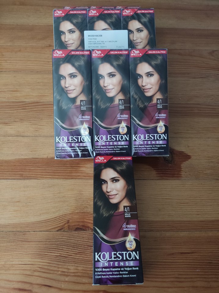 Wella Koleston Intense 4/1 Küllü Kahve Saç Boyası - Görsel 5