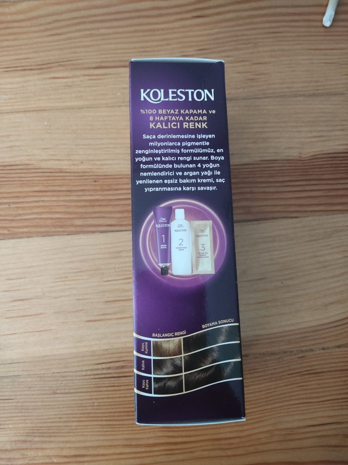 Wella Koleston Intense 4/1 Küllü Kahve Saç Boyası - Görsel 3