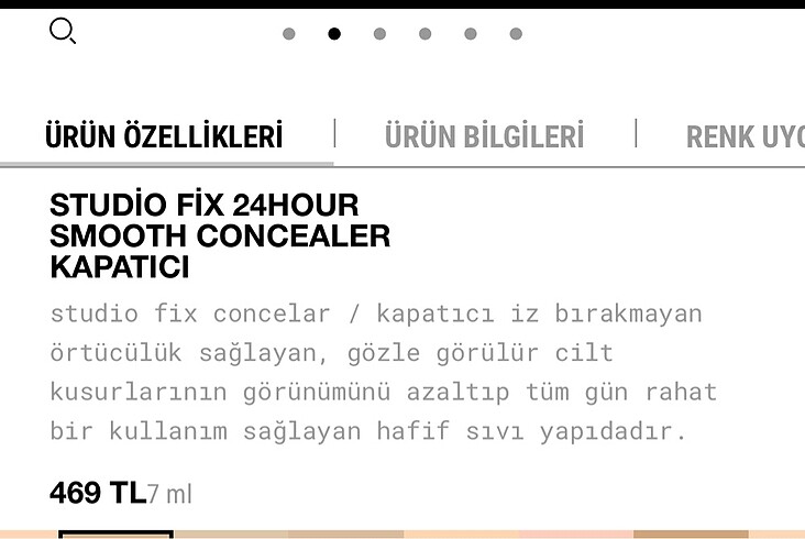 Beden Mac NC25 concealer ve fondöten