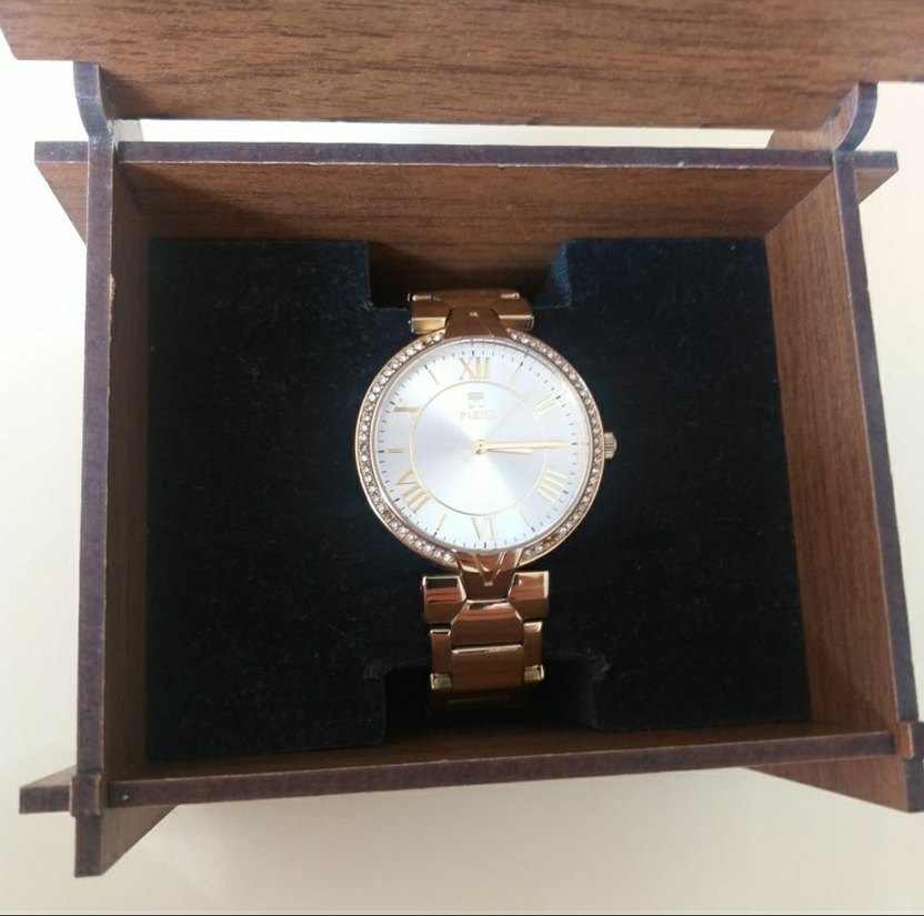 Parigi Kadın Altın Renkli Klasik Kol Saati - Görsel 2