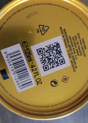 Jean Paul Gaultier  Parfüm Kutusu - Görsel 2