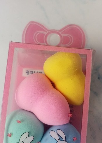 Diğer Pastel Renkli Makyaj Süngeri Seti