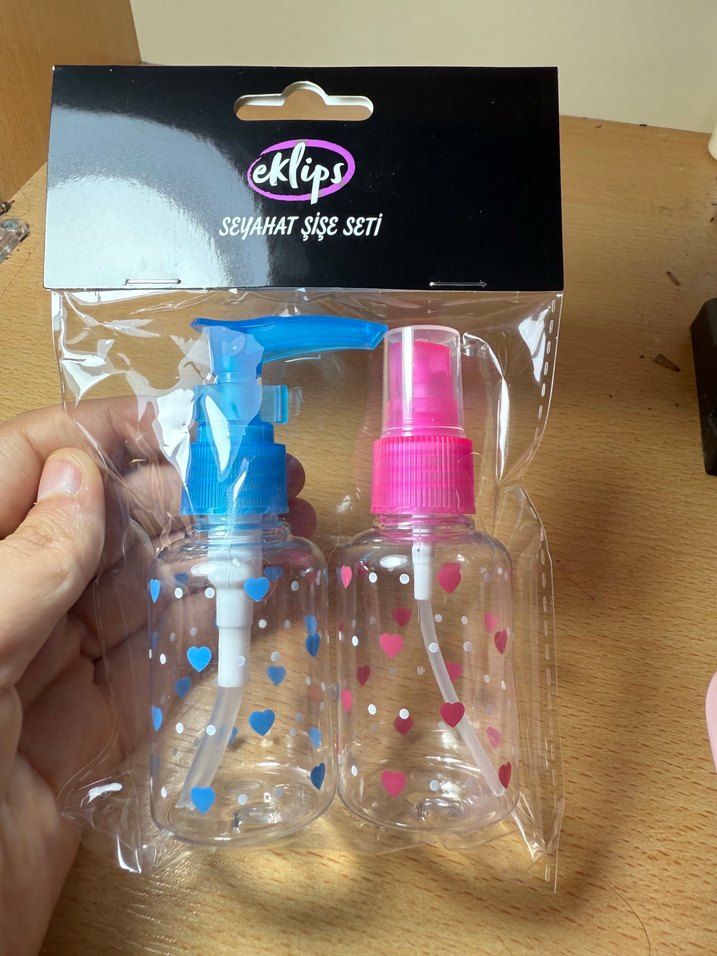 Renkli Seyahat Şişe Seti Eklips - Görsel 2