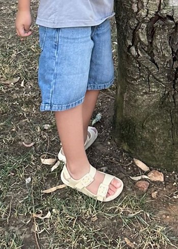 Bej İgor Çocuk Tokalı Sandalet - Görsel 8